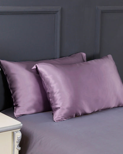 Set de 2 fețe de pernă din mătase 22 Momme OB lençol - Fronha