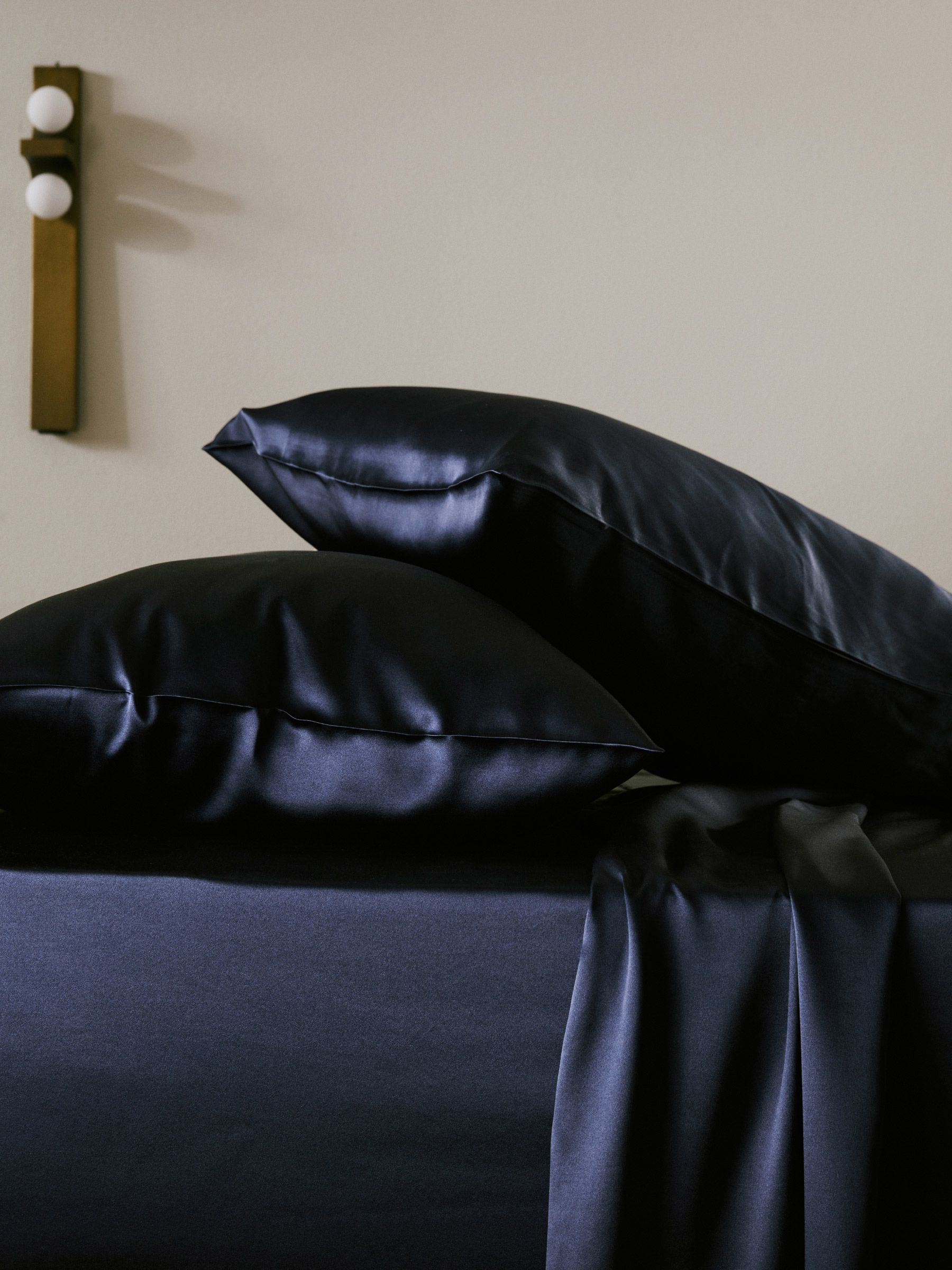 Set de 2 fețe de pernă din mătase 22 Momme OB lençol - Fronha