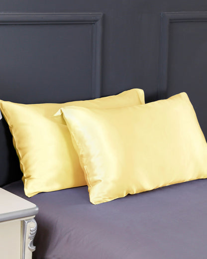 Set de 2 fețe de pernă din mătase 22 Momme OB lençol - Fronha