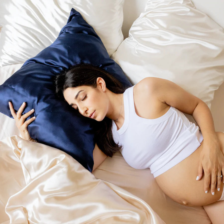 Set de 2 fețe de pernă din mătase 22 Momme OB lençol - Fronha