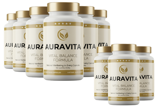 Auravita + BioCatalizador N7 - 6 Frascos.